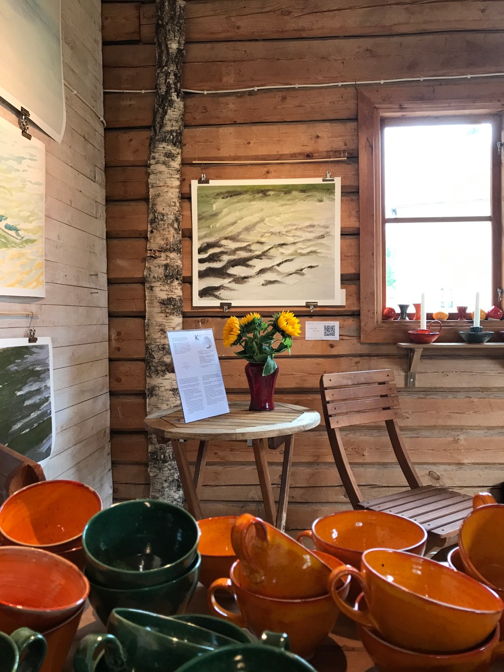 Vattnets rörelser – utställning, visning och försäljning i Rättvik 2023 07&nbsp;16-22